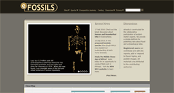 Desktop Screenshot of efossils.org